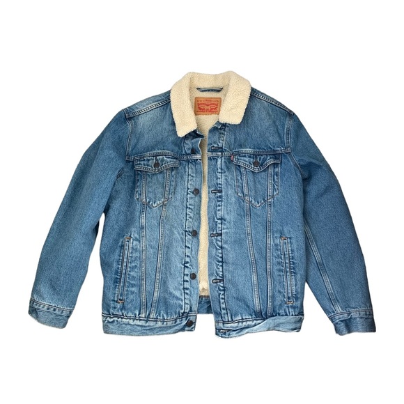 Levi’s Blue Denim Jacket - Picture 1 of 6